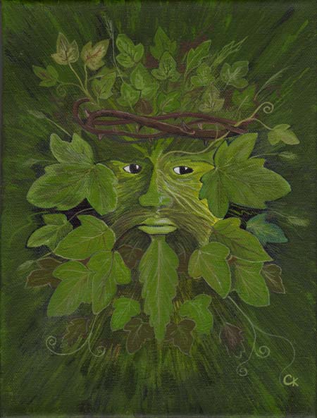 Crowned King Greenman